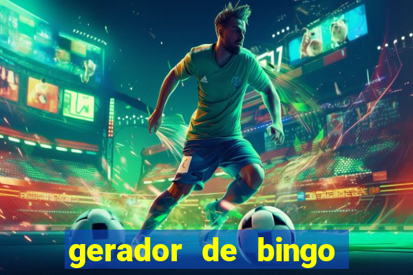 gerador de bingo cha de bebe